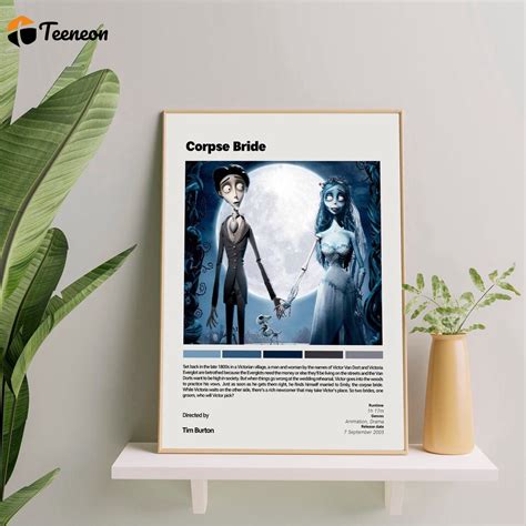 Image result for Tim Burton Corpse Bride Poster