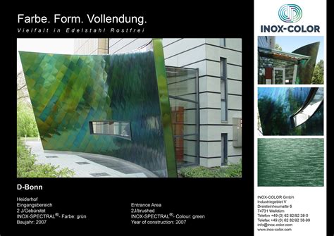 Versatility in stainless steel- Folders and data sheets