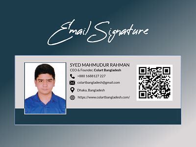 Image result for HTML Email Signature Designs