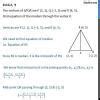 P (2,4) Q(3,3) are the vertices of triangle PQR (1) the coordinates of ...