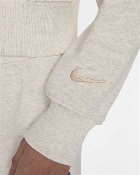 Nike Sportswear Women's Oversized 1/2-Zip Crop Fleece Sweatshirt. Nike IN