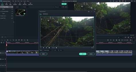 Step by Step to crop a video using Lightworks