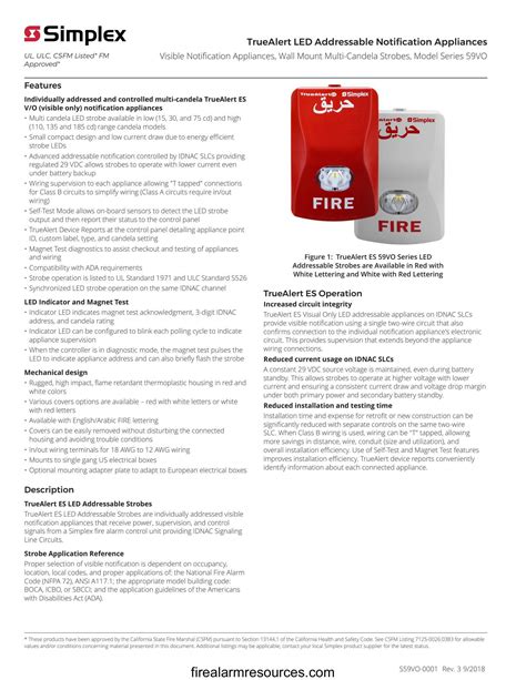 Image result for Simplex TrueAlert Voice