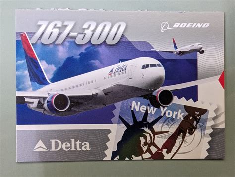 Delta Airlines Collector cards Pilot trading card list — Wood By Wright