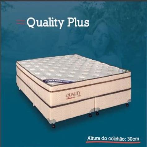 Colchão Queen MobyCasa Moveis de Molas Ensacadas Quality Plus + Base FCD Toraflex | MadeiraMadeira