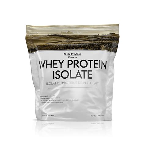 Bulk Whey Isolate Protein - 100% Premium Canadien Powder | Pure – Bulk ...