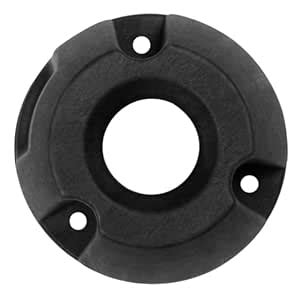 Haran Silencer Guard End Cap Compatible for Yamaha FZX (Black) : Amazon ...