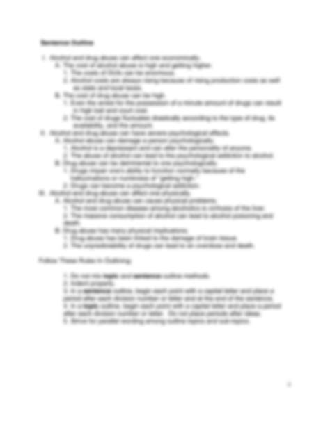 Image result for Topic Outline Examples