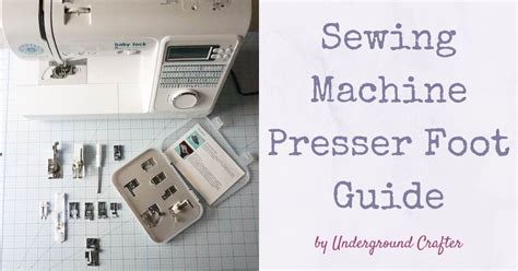 Image result for Sewing Machine Foot Guide