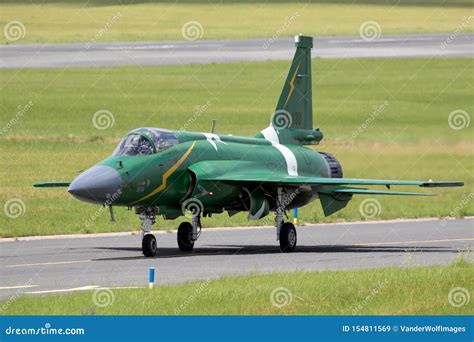 Pakistan Air Force JF-17 Thunder Fighter Jet Airplane Editorial Stock ...