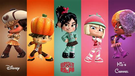 Wreck It Ralph Characters Sugar Rush