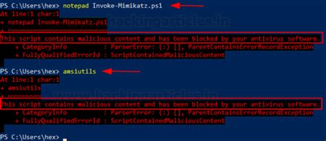 A Detailed Guide on AMSI Bypass - Hacking Articles