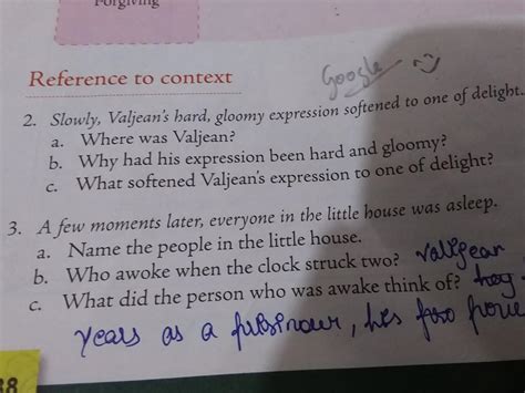 ans this plsmulberry coursebook class 8 chapter 6 The Bishop of digne ...
