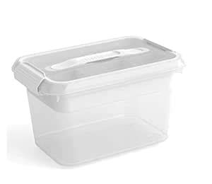 Latchmate White Storage Box by Recollections, 6.2 Qt. : Amazon.in: Home ...
