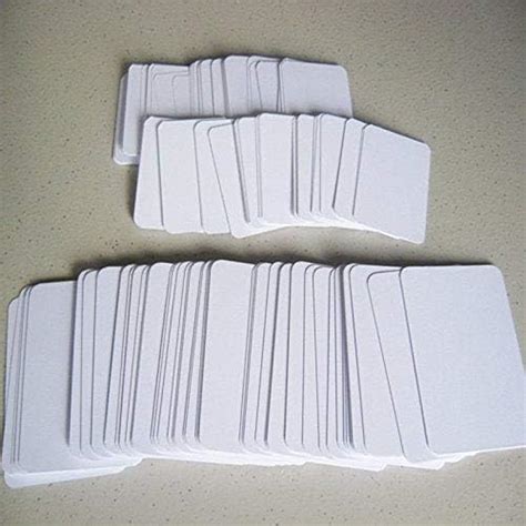 Scotch-Brite Nice Plain White PVC ID Card for Inkjet Printers - Set of ...