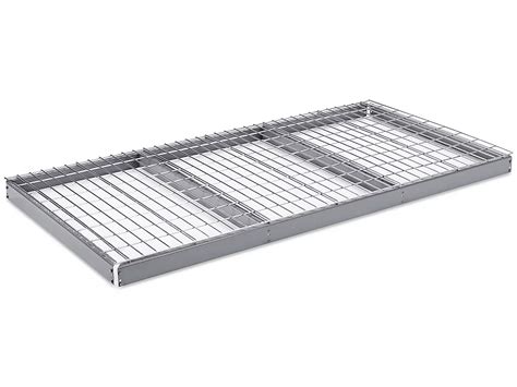 Additional Shelf for Wide Span Storage Racks - Wire Decking, 72 x 36" H ...