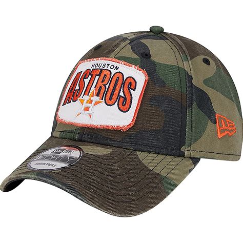 New Era Men's Astros Camo Game Day 9FORTY Cap | Academy