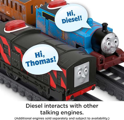 Buy Thomas & Friends Talking Thomas & Percy Train Set,Multi & Talking ...