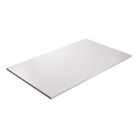 Blat do biurka stolika laminowany szary 180 x 95 cm Kolm - Leroy Merlin