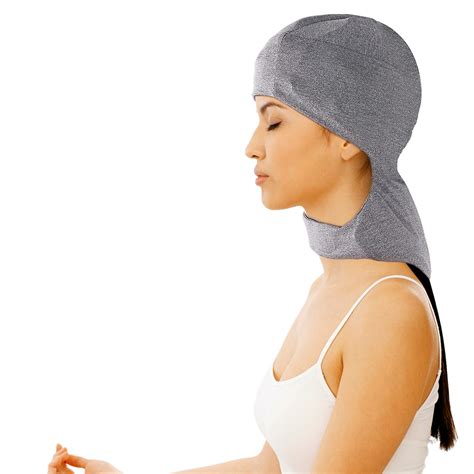 Buy Migraine Gel Head and Neck Ice Hat by FOMI Care | Top and Side of ...