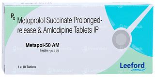 Metapol Am 50/5 MG | Order Metapol Am 50/5 MG Tablet Online at Truemeds