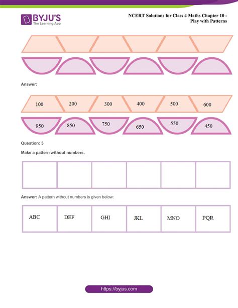 Image result for Patterns Maths Class 4