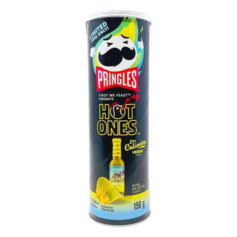 Pringles Hot Ones Los Calientes Verde - 158 gram - present/presenttips