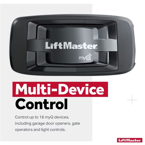 LiftMaster 828LM Internet Gateway Remote Light for MyQ-Enabled Garage ...
