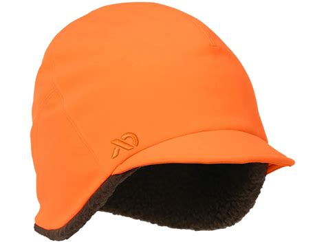First Lite Men's Tundra Brim Beanie Hunter Orange Large