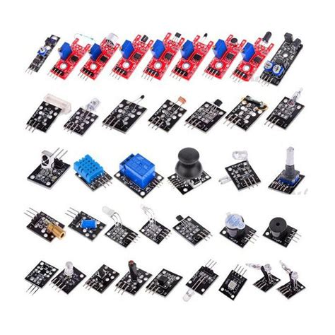 37 in 1 Sensor Modules Kit for Arduino & Raspberry Pi & MCU | Robodo