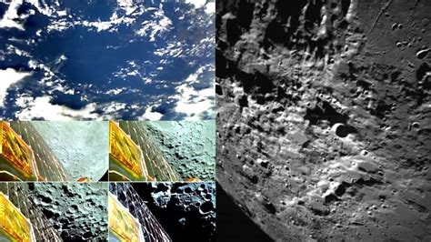 Chandrayaan-3 Mission: A Look At Pictures Of Moon And Earth Captured By ...