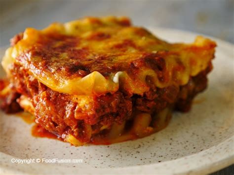 Lasagne with Homemade Ricotta Cheese ? Food Fusion