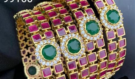 Premium Quality Bangles - Indian Jewelry Designs