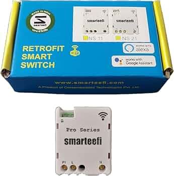 Smarteefi WiFi 1 Node 16A Smart Switch (PRO-SERIES) with Power ...