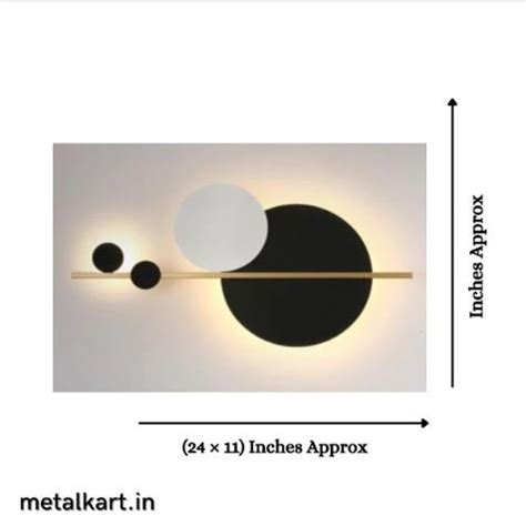 Metallic Constellation Perch Wall Art (24 x 11 Inches) - Punam Metalcrafts