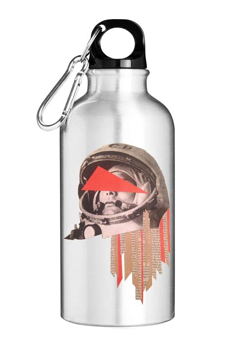 Buy Yuri Gagarin Newspaper Style Pop Art CCCP Cosmos Tourist Water ...