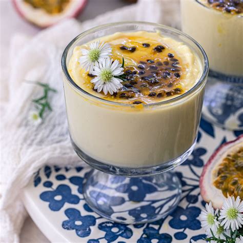 Brazilian Passion Fruit Mousse Recipe - Olivia's Cuisine
