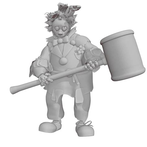 🤡 FNAF / FIVE NIGHTS AT FREDDY'S Clown Springtrap・ 3D File for ・Cults