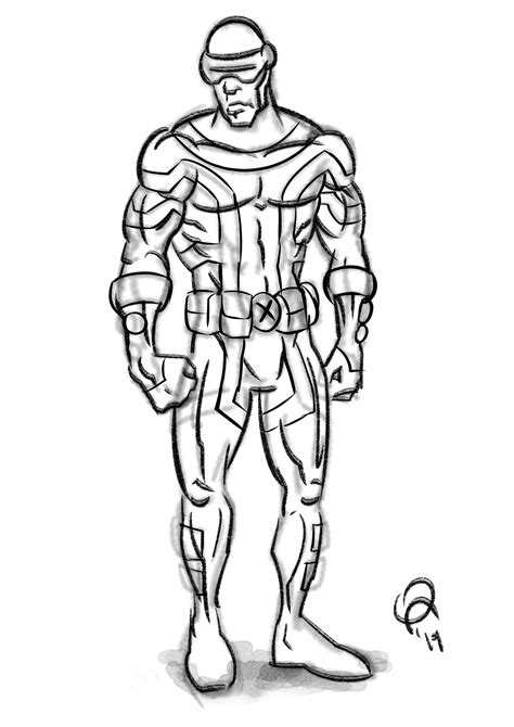 Cyclops X Men Drawing
