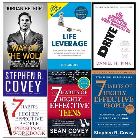 Way of the wolf, drive, life leverage, 7 habits of highly effective ...