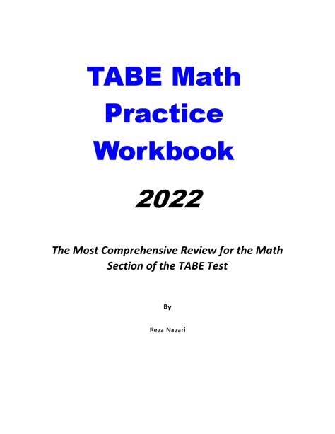 TABE Math Practice 的图像结果