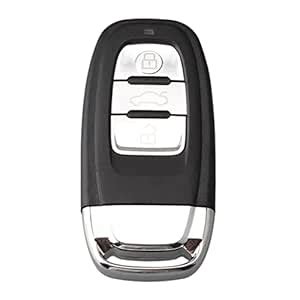UJEAVETTE 3 Button Smart Remote Key Shell Case For Audi A4L A6L A5 Q5 ...