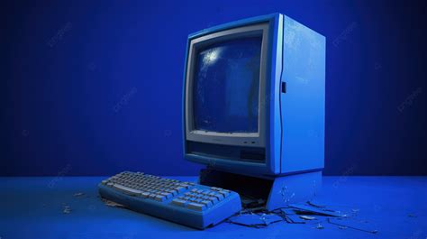 Computer Broken Blue 的图像结果