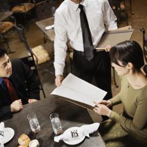 Image result for Server Explaining Menu