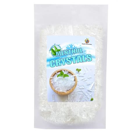 Jioo Organics Menthol Crystals | Edible and Natural Plant-Based ...