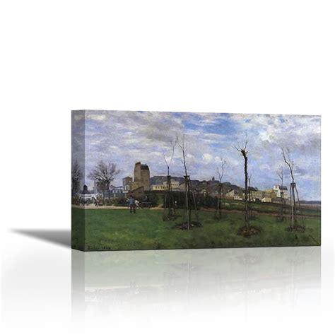 Karmakara View Of Montmarte From The Cite Des Fleurs - Fine Art Print ...