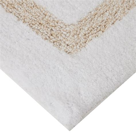 Providence Tan Racetrack Design Bath Rug 20x30 | At Home