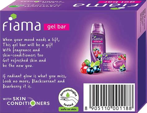 Buy FIAMA GEL SOAP - BEARBERRY BLACKCURRANT EXOTIC DREAM- 125 GM Online ...