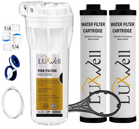 LUXWELL Pre Filter Housing RO Kit/Bowl Complete Kit for Water Purifier ...