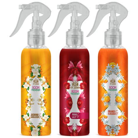 ST. JOHN Room Freshener 250 ML - Pack of 3: Fresh Home Air - Vijohnkart.com